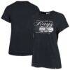 Tampa Bay Rays '47 Women's Speed Throw Frankie T-Shirt - Navy - Front View