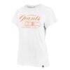 San Francisco Giants '47 Women's Speed Throw Frankie T-Shirt - White - Side View