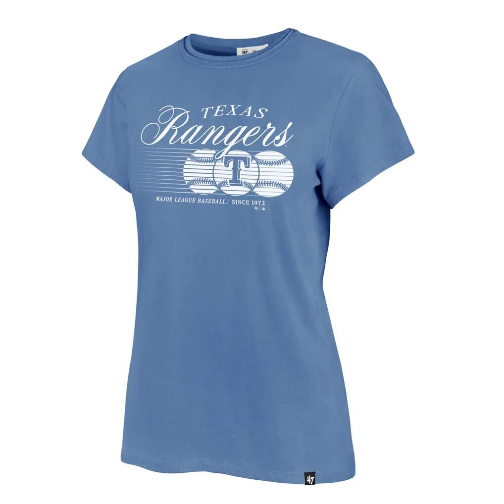 Texas Rangers '47 Women's Speed Throw Frankie T-Shirt