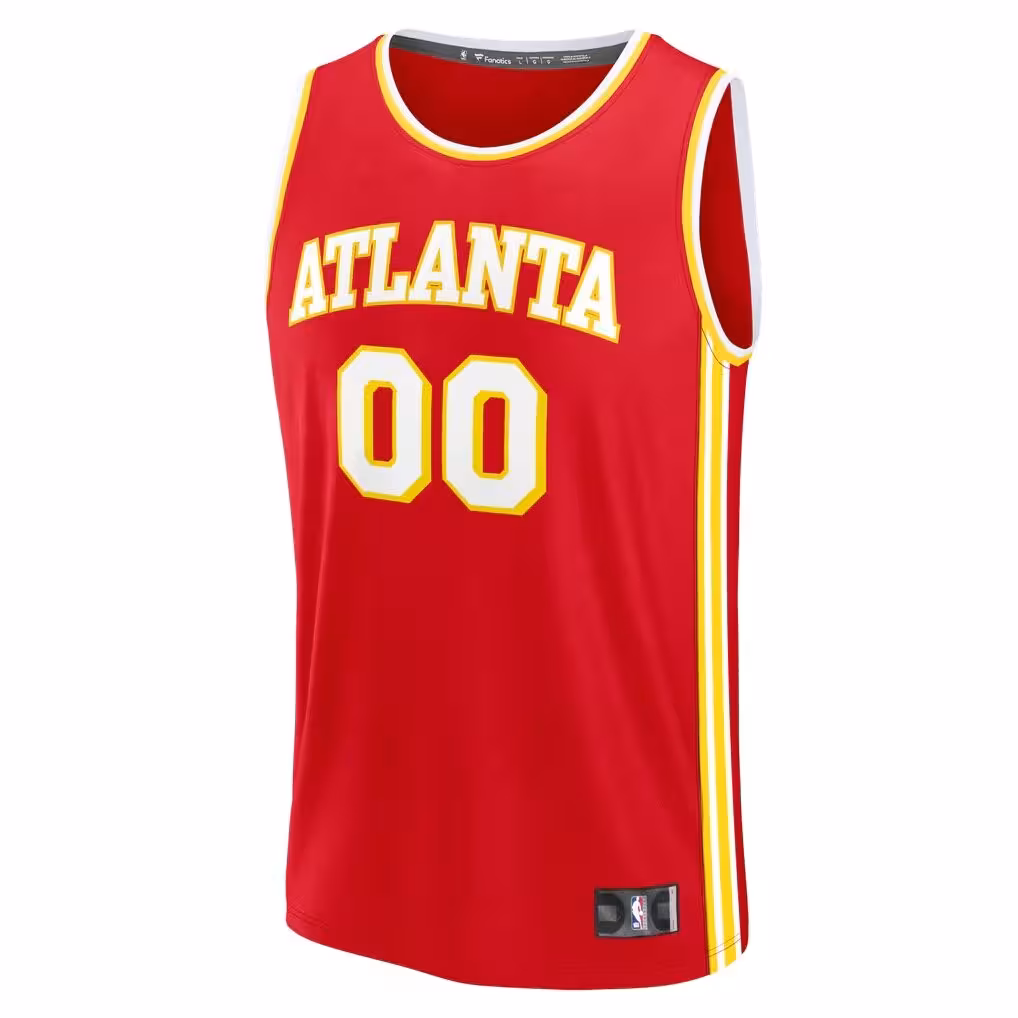Atlanta Hawks Fashion7 Youth Fast Break Custom Jersey - Icon Edition