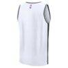 Brooklyn Nets Fashion7 Youth Fast Break Custom Jersey - White - Detail View