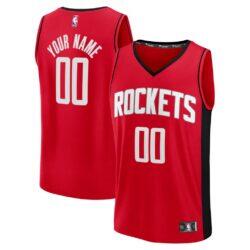 Houston Rockets Fashion7 Youth Fast Break Custom Jersey - Icon Edition