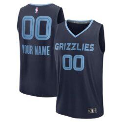 Memphis Grizzlies Fashion7 Fast Break Custom Jersey - Icon Edition