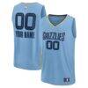 Memphis Grizzlies Fashion7 Fast Break Custom Jersey - Statement Edition - - Front View