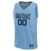Memphis Grizzlies Fashion7 Fast Break Custom Jersey - Statement Edition - - Side View