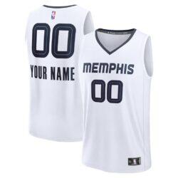 Memphis Grizzlies Fashion7 Fast Break Custom Jersey - Association Edition