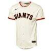Bryce Eldridge San Francisco Giants Nike Youth Home Replica Jersey - Cream - Side View