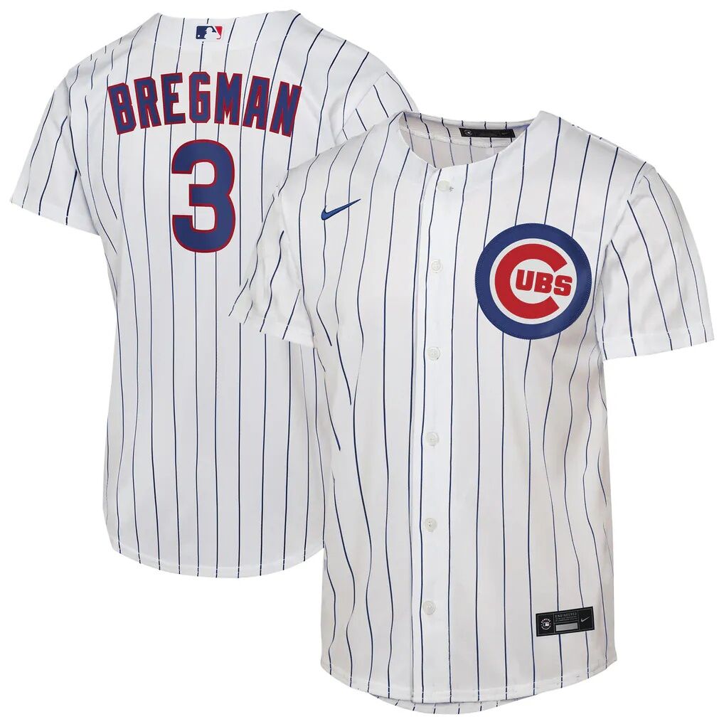 Alex Bregman Chicago Cubs Nike Youth Home Replica Jersey