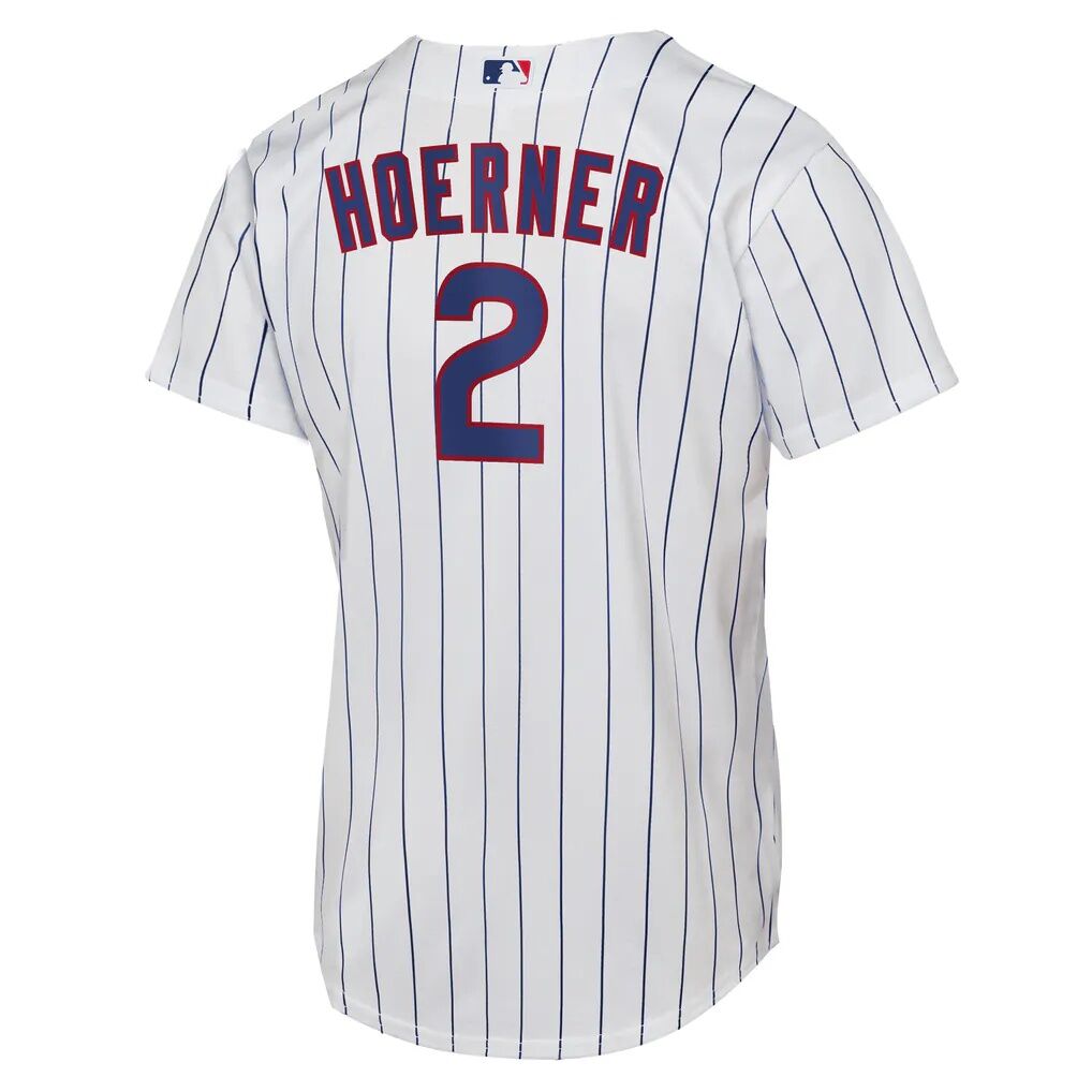 Nico Hoerner Chicago Cubs Nike Youth Home Replica Jersey