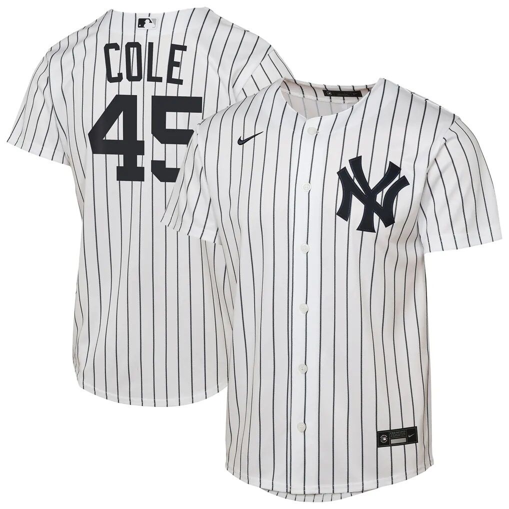 Gerrit Cole New York Yankees Nike Youth Home Replica Jersey