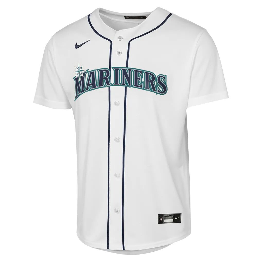 Colt Emerson Seattle Mariners Nike Youth Home Replica Jersey