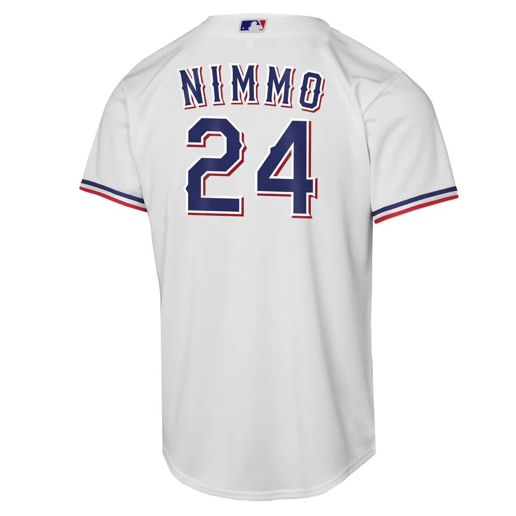 Brandon Nimmo Texas Rangers Nike Youth Home Replica Jersey