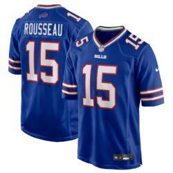 Gregory Rousseau Buffalo Bills Nike Team Game Jersey - - Front View