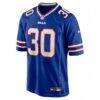 Anthony Kendall Buffalo Bills Nike Team Game Jersey - - Alt1