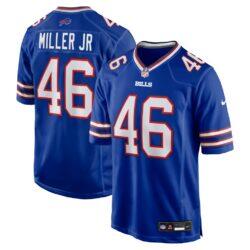DJ Miller Jr. Buffalo Bills Nike Team Game Jersey - - Front View