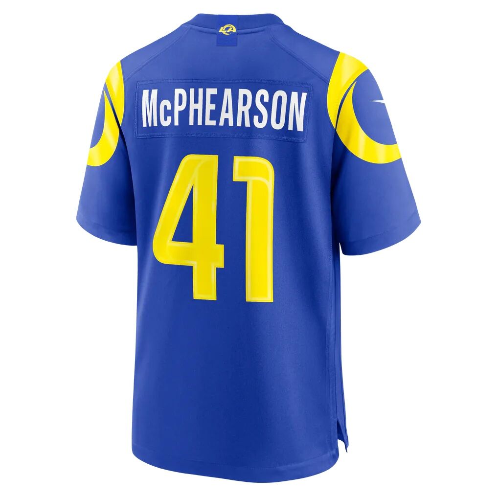 Zech McPhearson Los Angeles Rams Nike Team Game Jersey - Royal
