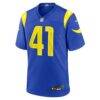 Zech McPhearson Los Angeles Rams Nike Team Game Jersey - - Side View