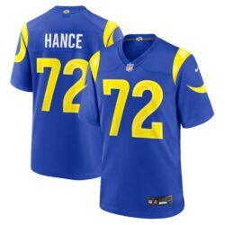 Blake Hance Los Angeles Rams Nike Team Game Jersey - - Front View