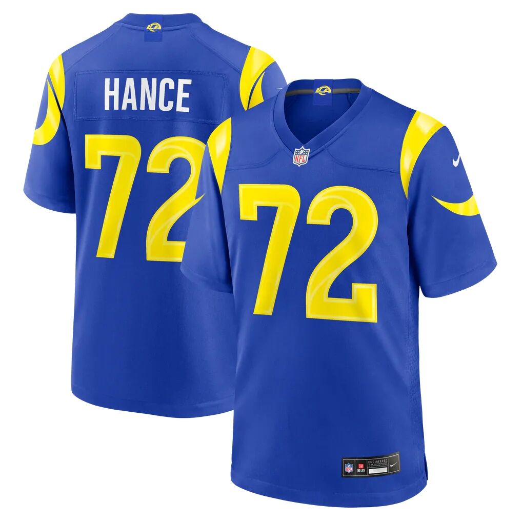 Blake Hance Los Angeles Rams Nike Team Game Jersey - Royal