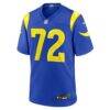 Blake Hance Los Angeles Rams Nike Team Game Jersey - - Side View
