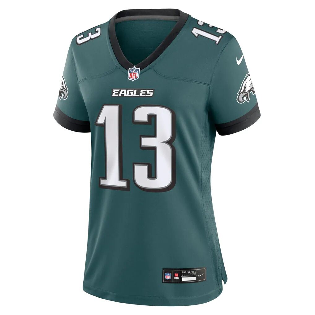 Dontayvion Wicks Philadelphia Eagles Nike Women's Team Game Jersey - Midnight Green