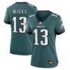 Dontayvion Wicks Philadelphia Eagles Nike Women's Team Game Jersey - - Front View