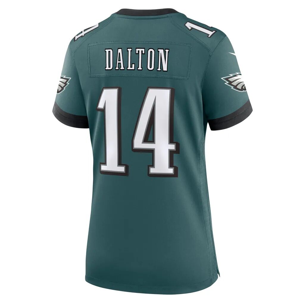 Andy Dalton Philadelphia Eagles Nike Women's Team Game Jersey - Midnight Green