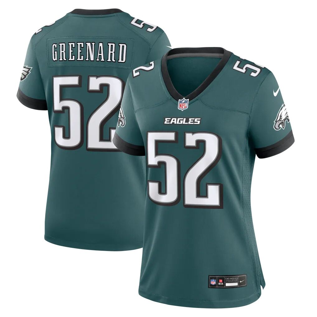 Jonathan Greenard Philadelphia Eagles Nike Women's Team Game Jersey - Midnight Green
