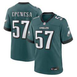 A.J. Epenesa Philadelphia Eagles Nike Team Game Jersey - - Front View