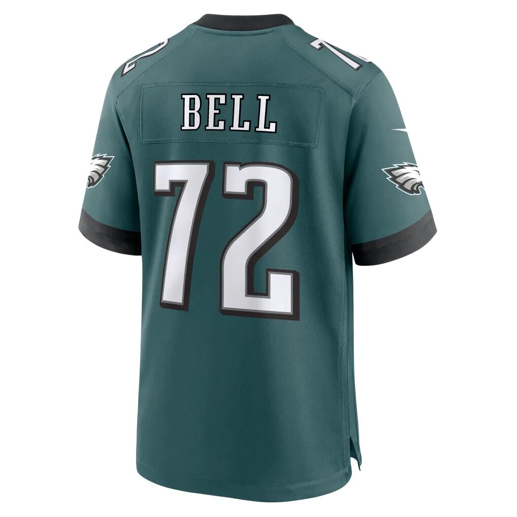 Markel Bell Philadelphia Eagles Nike Team Game Jersey - Midnight Green
