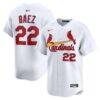 Joshua Báez St. Louis Cardinals Nike Home Limited Player Jersey - White - Front View