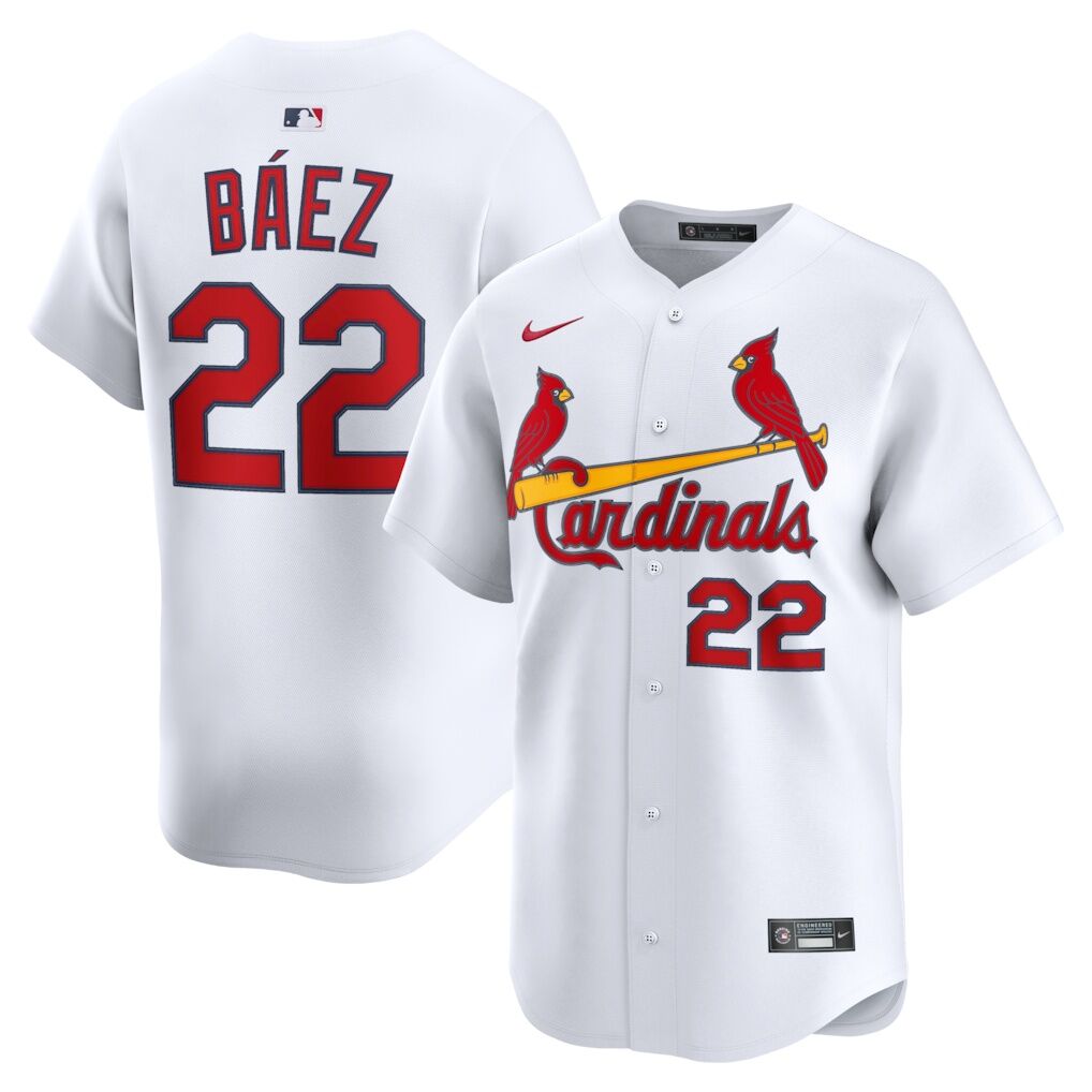 Joshua Báez St. Louis Cardinals Nike Home Limited Player Jersey