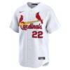 Joshua Báez St. Louis Cardinals Nike Home Limited Player Jersey - White - Side View