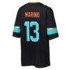Dan Marino Miami Dolphins Nike Youth Rivalries Collection Game Jersey - - Detail View