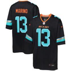 Dan Marino Miami Dolphins Nike Youth Rivalries Collection Game Jersey - - Front View