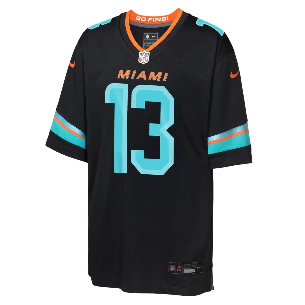Dan Marino Miami Dolphins Nike Youth Rivalries Collection Game Jersey - Pitch Blue
