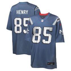 Hunter Henry New England Patriots Nike Youth Rivalries Collection Game Jersey - - Front View