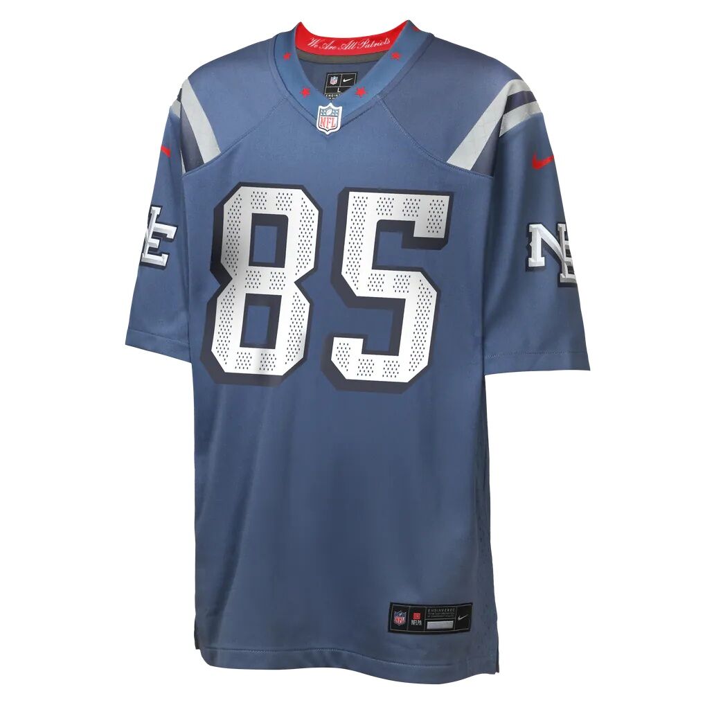Hunter Henry New England Patriots Nike Youth Rivalries Collection Game Jersey - Storm Blue