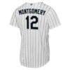 Colson Montgomery Chicago White Sox Nike Youth Home Replica Jersey - White - Detail View