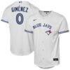 Andrés Giménez Toronto Blue Jays Nike Youth Home Replica Jersey - White - Front View