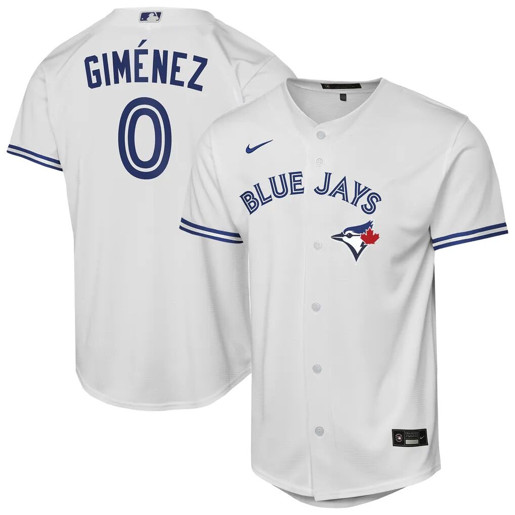 Andrés Giménez Toronto Blue Jays Nike Youth Home Replica Jersey