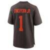 KC Concepcion Jr. Cleveland Browns Nike Alternate Game Jersey - Brown - Detail View
