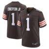KC Concepcion Jr. Cleveland Browns Nike Team Game Jersey - Brown - Front View