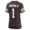 KC Concepcion Jr. Cleveland Browns Nike Women's Team Game Jersey - Brown - Detail View