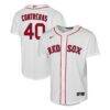 Willson Contreras Boston Red Sox Nike Youth Home Replica Jersey - White - Front View