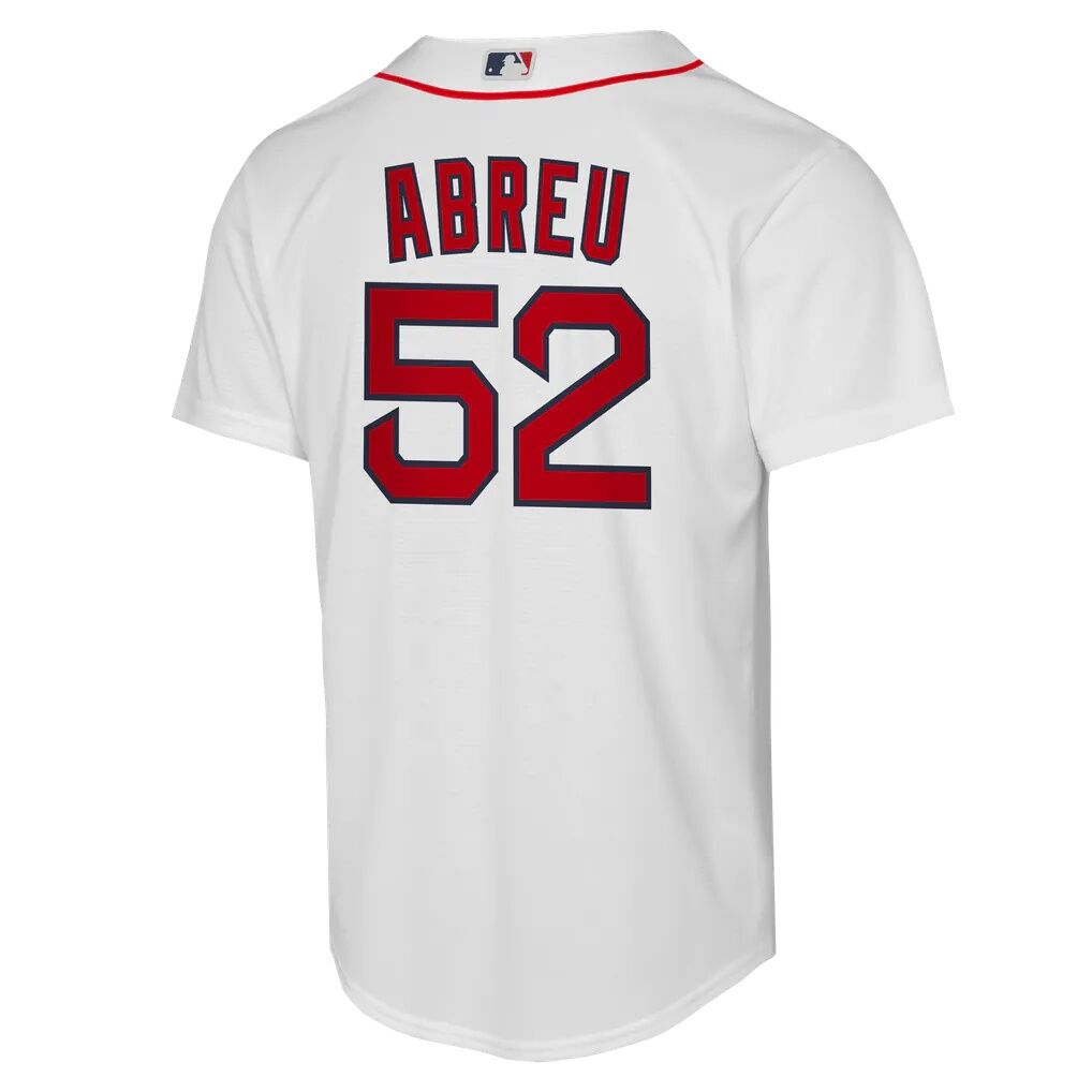 Wilyer Abreu Boston Red Sox Nike Youth Home Replica Jersey