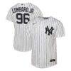 George Lombard Jr. New York Yankees Nike Youth Home Replica Jersey - White - Front View