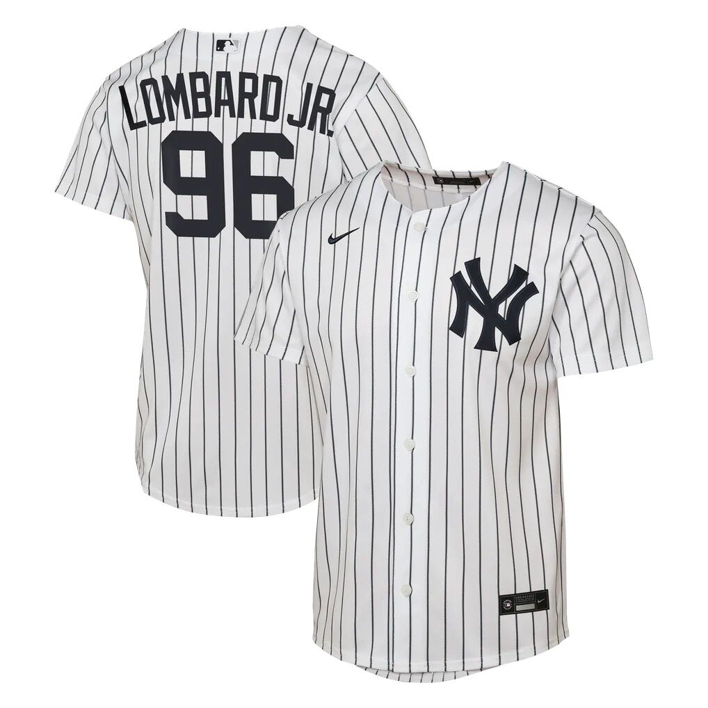 George Lombard Jr. New York Yankees Nike Youth Home Replica Jersey