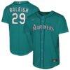 Cal Raleigh Seattle Mariners Nike Youth Player Replica Jersey - Teal - Front View