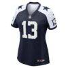 Caleb Downs Dallas Cowboys Nike Women's Game Jersey - Navy - Side View